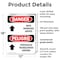 Signmission Safety Culture Sign, 12 in Width, Plastic, Rectangle, Bilingual OS-2PACK-DS-P-1218-VS-1448 - alternate 9